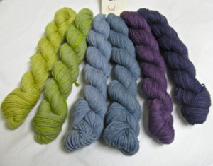 Cool Pansies Woolpaca Gradient Set