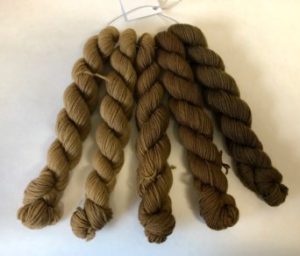 Black Walnut Brown Fingering Gradient Set - Image 2