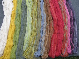 Shades of Woolpaca yarn