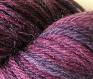 Purple Pizzazz Woolpaca multi-colored