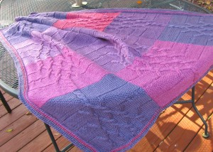 Crystal Patterns blanket